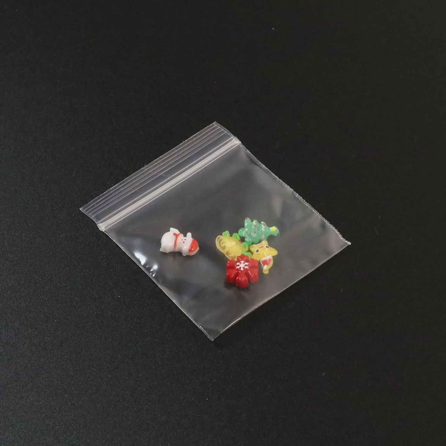 2000 Pcs Tiny Plastic Bags, 2"x2" Clear Small Zipper Sealable Storage Bags, Little Poly Ziplock Baggies For Gift, Screws and Candy