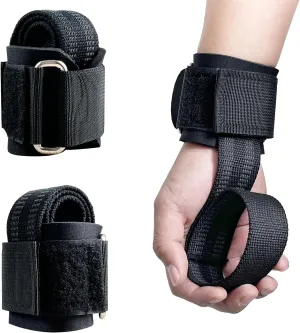 4 Pack Wrist Straps for Weightlifting with Wrist Support Band, Non-Slip & Padded Cotton Weight Lifting Wrist Wraps, Gymreapers Lifting Wrist Straps with Durable Velcro Reinforce Gym Straps Weight Lifting