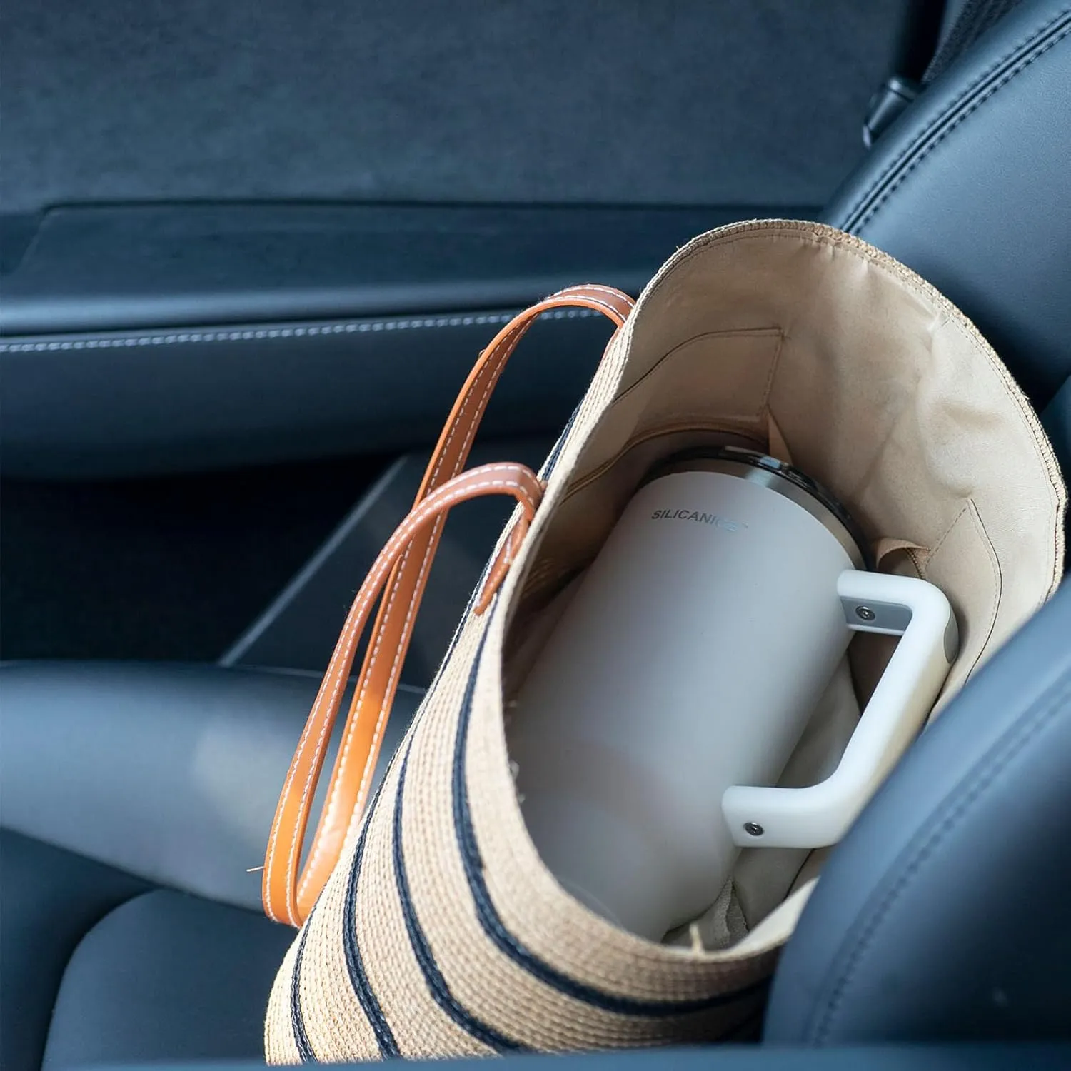 40oz Stainless Steel Insulated Tumbler,100% Leakproof Lid & Detachable Straw, Easy Clean,Stain-Resistant, Durable-Coat ,Ergonomic Grip handle, Car Holder/Bag Friendly for Travel/Gym/School (grey)
