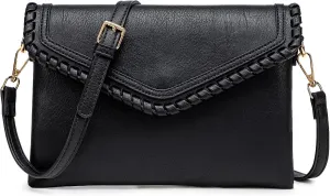 AMELIE GALANTI womens small crossbody strap handbag bag,Soft Leather Fabric Delicate Durable Fashion Design