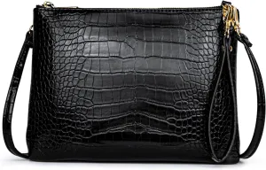 AMELIE GALANTI womens small crossbody strap handbag bag,Soft Leather Fabric Delicate Durable Fashion Design