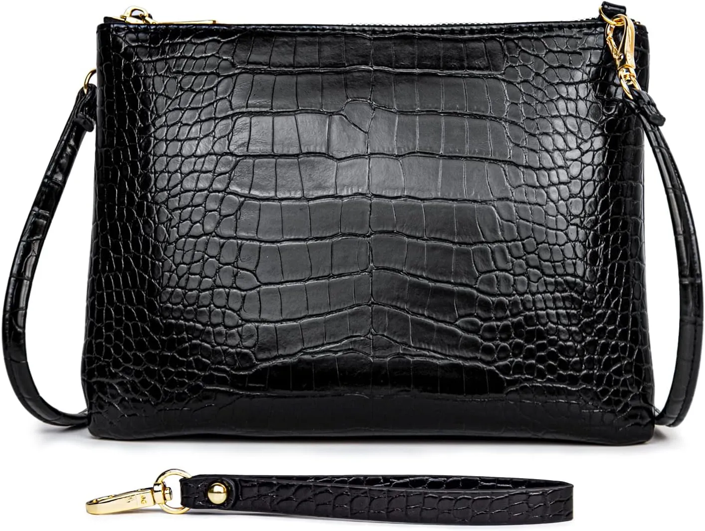 AMELIE GALANTI womens small crossbody strap handbag bag,Soft Leather Fabric Delicate Durable Fashion Design