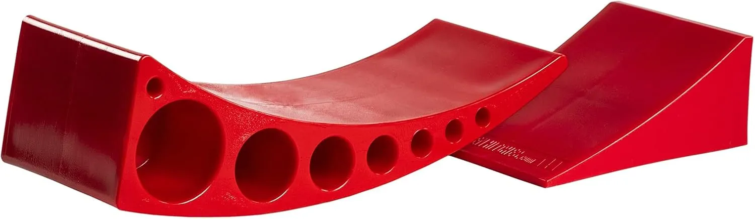 ANDERSEN HITCHES | 3604 2-Pack Camper Leveler Blocks w/Rubber mats and Sturdy Bag w/Double Handles | Camper Leveling System | Outdoor Camping Levels