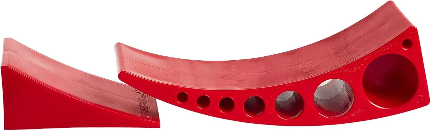 ANDERSEN HITCHES | 3604 2-Pack Camper Leveler Blocks w/Rubber mats and Sturdy Bag w/Double Handles | Camper Leveling System | Outdoor Camping Levels