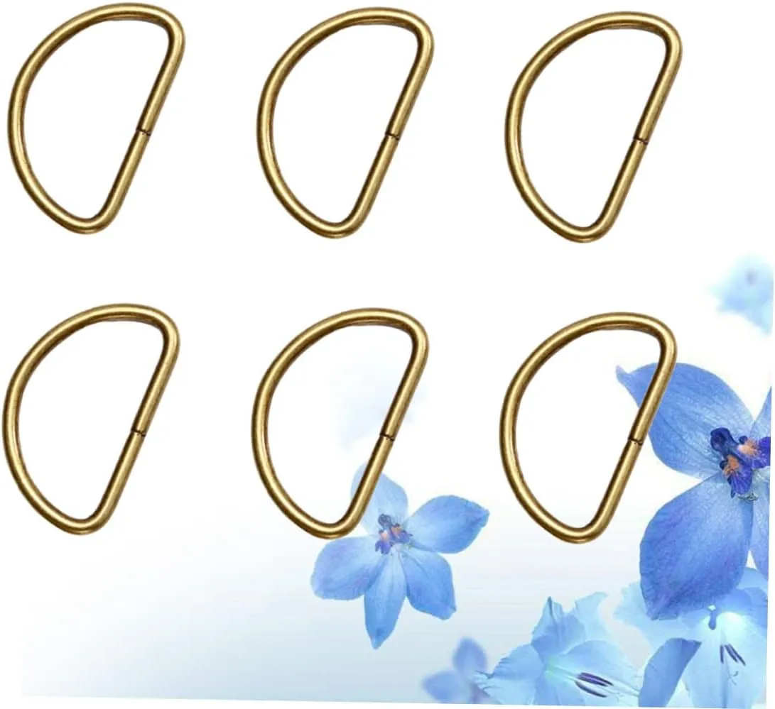 Angoily Bags Ring Buckle Strap Sewing Luggage Strap Straps for Handbags D Rings Heavy Duty Buckles Moving Straps