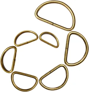 Angoily Bags Ring Buckle Strap Sewing Luggage Strap Straps for Handbags D Rings Heavy Duty Buckles Moving Straps