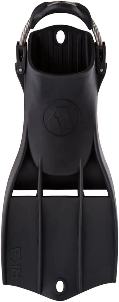 Apeks RK3 Military Rubber Fin with Adjustable Stainless Steel Spring Straps