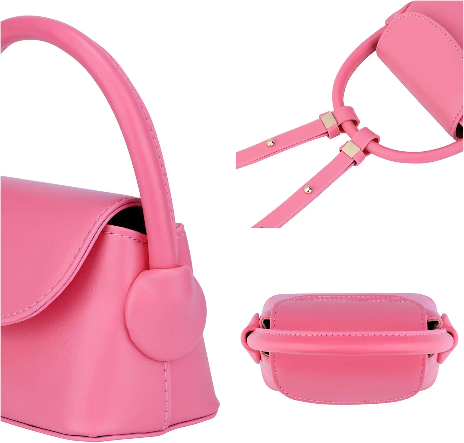 Ayliss Women Mini Purse Bag Mini Top Handle Clutch Crossbody Handbag Coin Cute Purse Lipstick Bag Y2K Accessories Gift