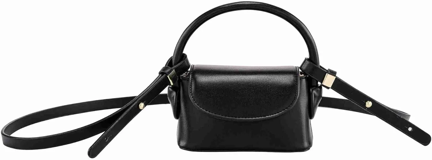 Ayliss Women Mini Purse Bag Mini Top Handle Clutch Crossbody Handbag Coin Cute Purse Lipstick Bag Y2K Accessories Gift