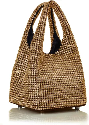BABEYOND Clutch Purses for Women - Sparkly Evening Bags Glitter Rhinestone Portable Handbag for Party Prom Wedding
