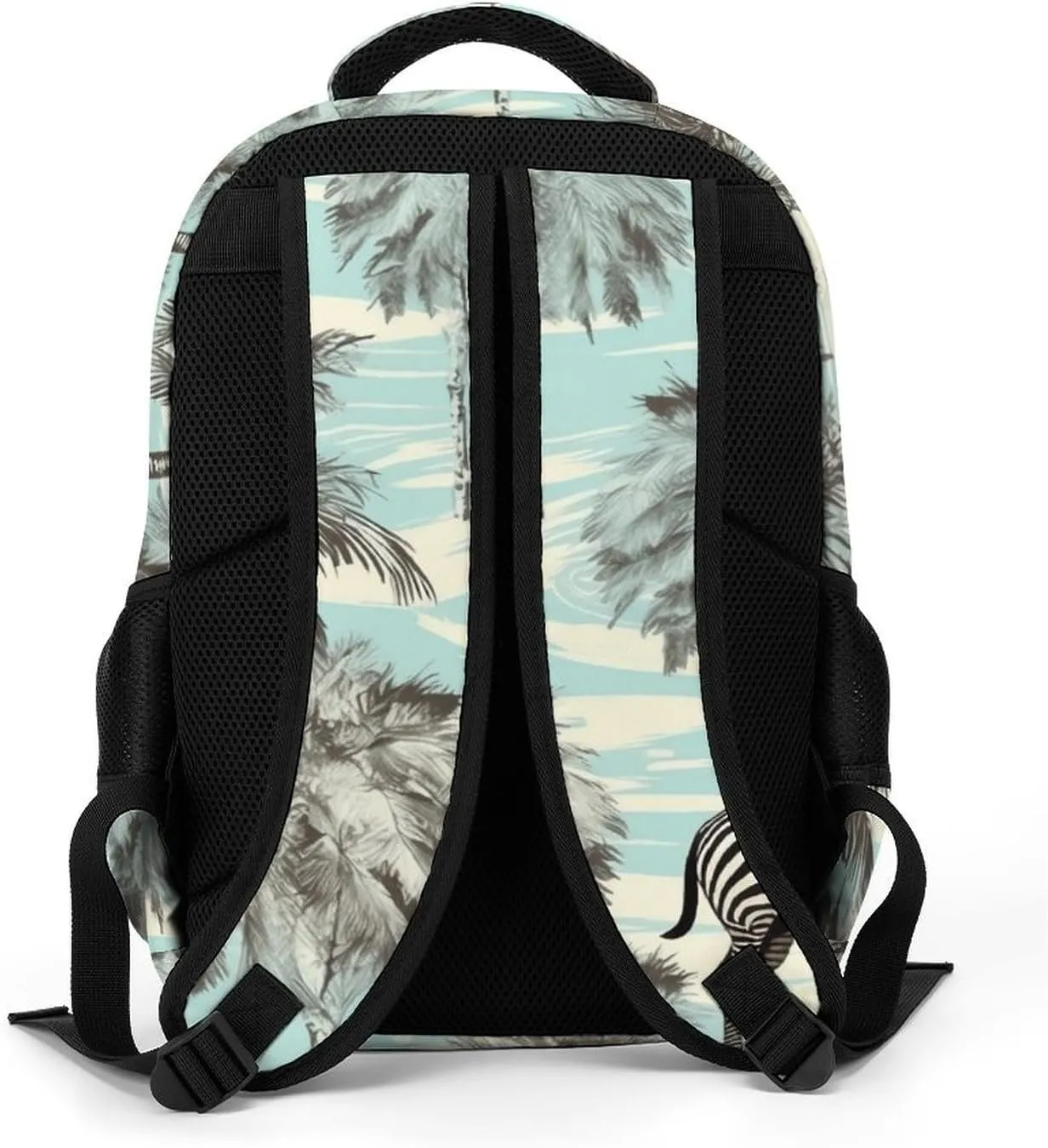 Backpack for Women Men Daypack Black And Blue Style Laptop Backpack Computer Bag Casual Nurse Bag Laptop Bag