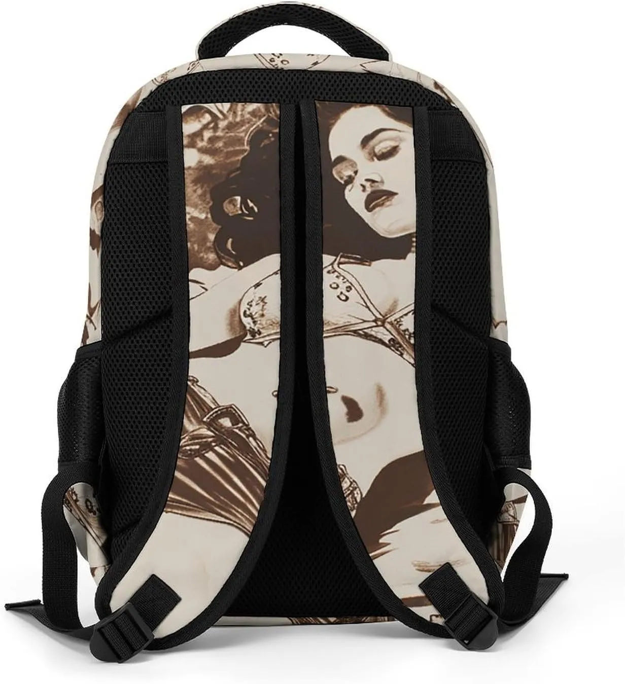 Backpack for Women Men Daypack Lying on Blanket Laptop Backpack Computer Bag Casual Nurse Bag Laptop Bag