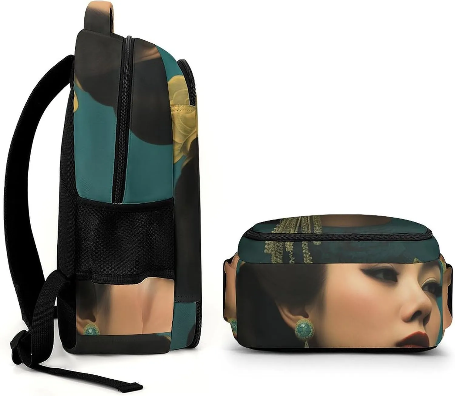 Backpack for Women Men Daypack Oriental Style Women Laptop Backpack Computer Bag Casual Nurse Bag Laptop Bag