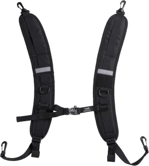Backpack Straps Replacement,Waterproof Replacement Shoulder Strap with Adjustable Belt for Shoulder Bag Backpack Black Dry Bag Padded Shoulder Straps Gripper Travel Strap Belts Travel Accessories