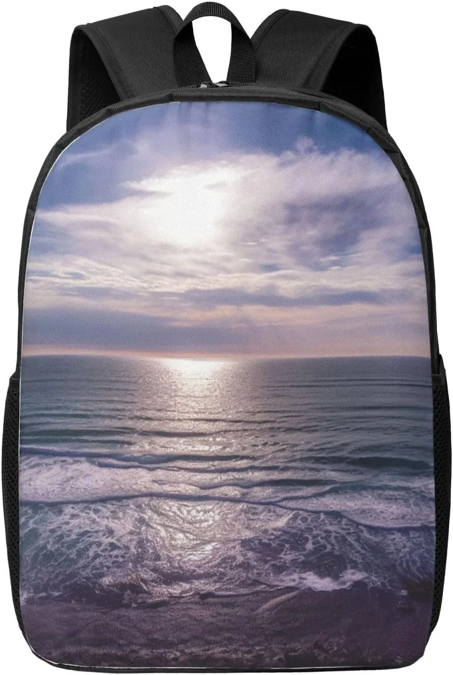 Backpack Travel Laptop Backpack for Men Women Atlantic Ocean Computer Backpacks 17 inch Casual Daypack