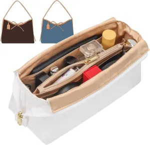 Bag Organizer Insert, Purse Organizer Insert Suit for LV Carryall MM Tote Bag, Upgraded Dupontpaper Handbag Shaper