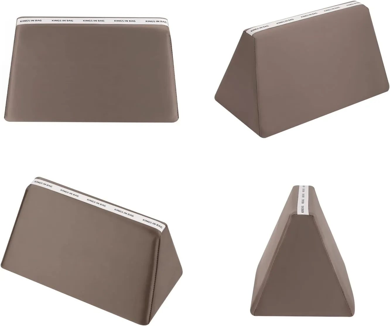 Bag Shaper Compatible with Kelly 2424-mini Bags, Purse Shaper Pillow Insert for Women Bags, Lightweight Shaper with Silky Satins and Soft Memory Foam Inner (Etoupe grey, KE2424-mini)