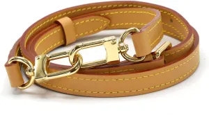 Bag Strap Leather Replacement Straps Adjuster Handbag Straps (Beeswax,Weith-1.2cm)