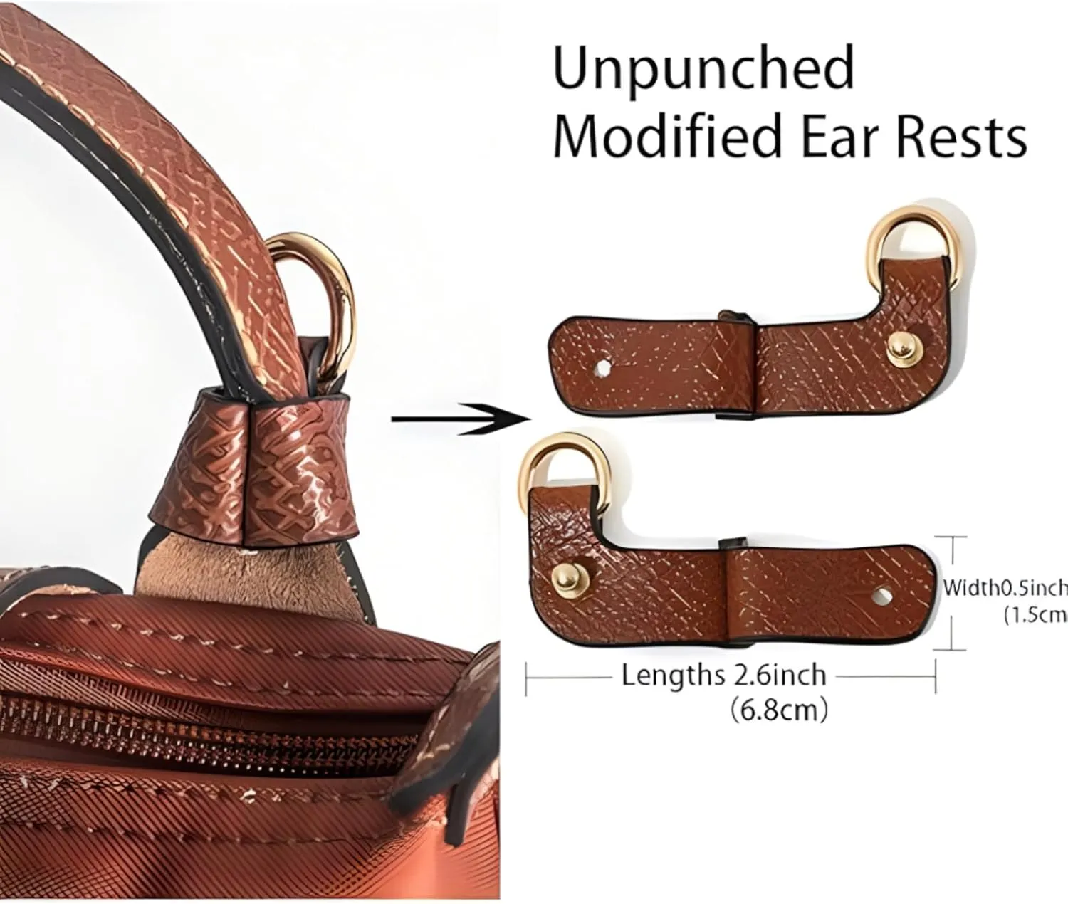 Bag Strap Suitable for Longchamp Mini Pouch,Purse Crossbody Adjustable Replacement Conversion Kit