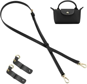Bag Strap Suitable for Longchamp Mini Pouch,Purse Crossbody Adjustable Replacement Conversion Kit