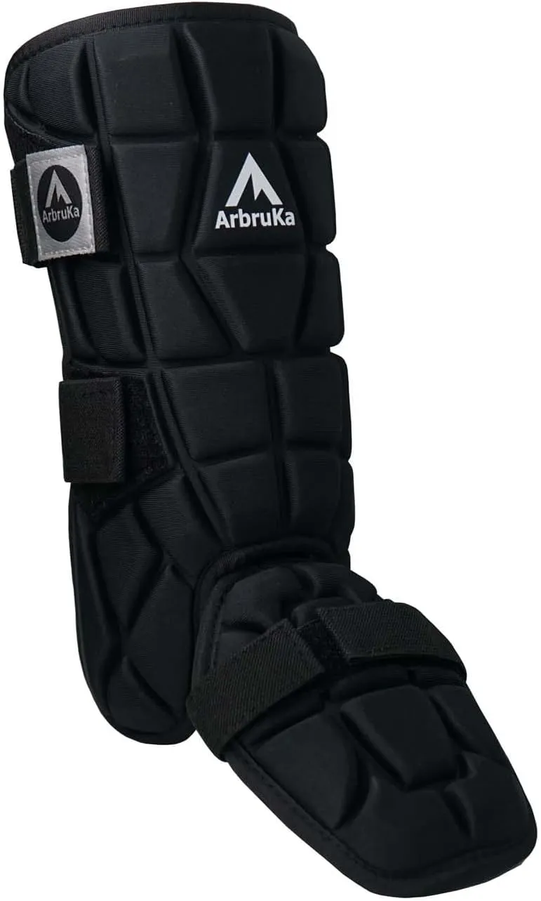 Batter's Foot Guard- Leg Guard with Adjustable Straps for Baseball Softball Adult Youth