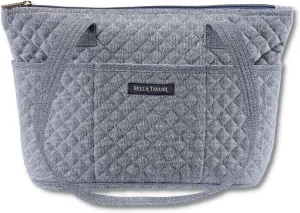 Bella Taylor Small Tote | Lightweight Quilted Fabric Purses for Women