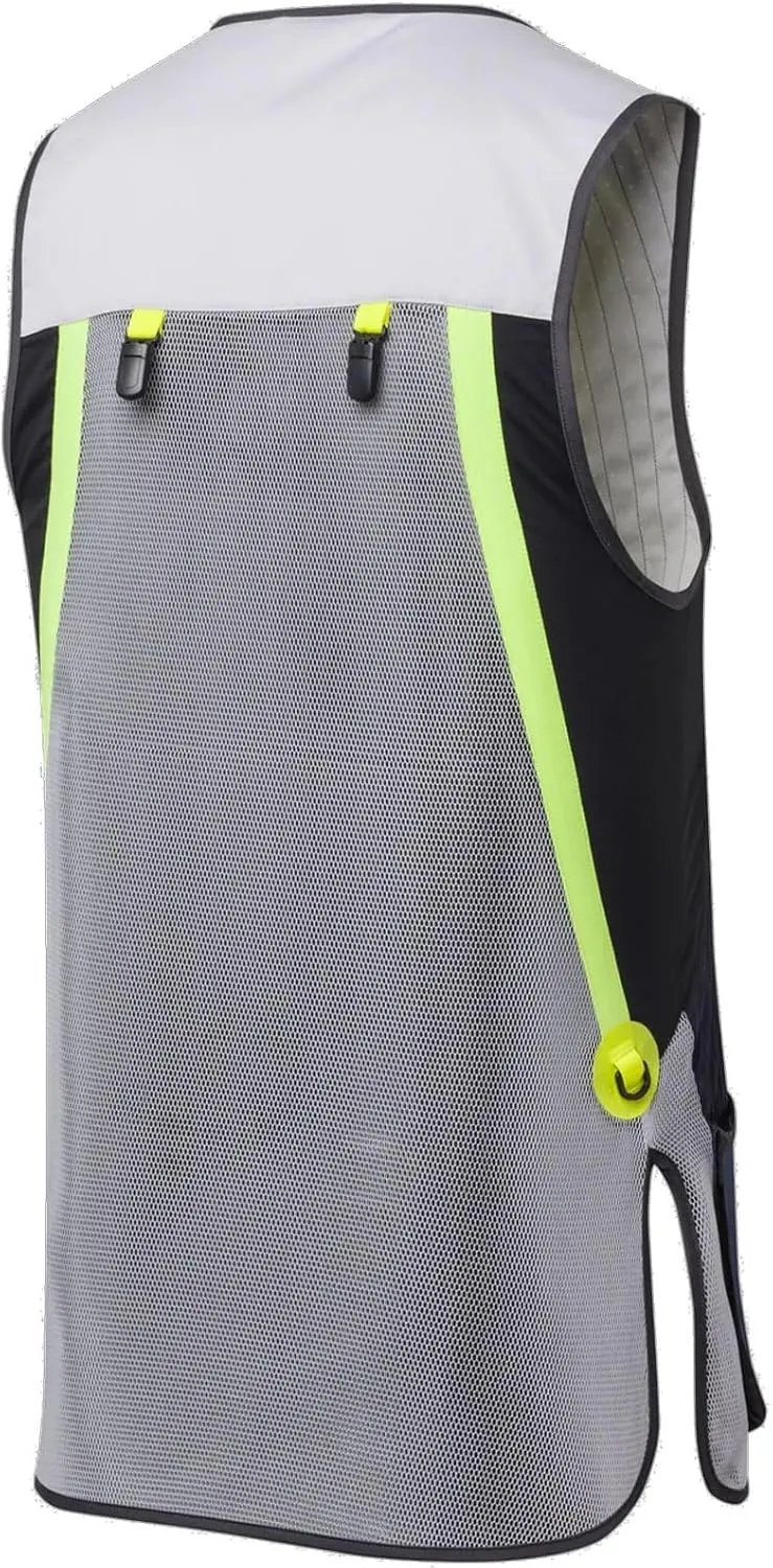 Beretta Men's Uniform Pro 20.20 Breathable Slim Fit Microsuede Patch Front Zip Competition Clay Shooting Mesh Vest w/ Pockets