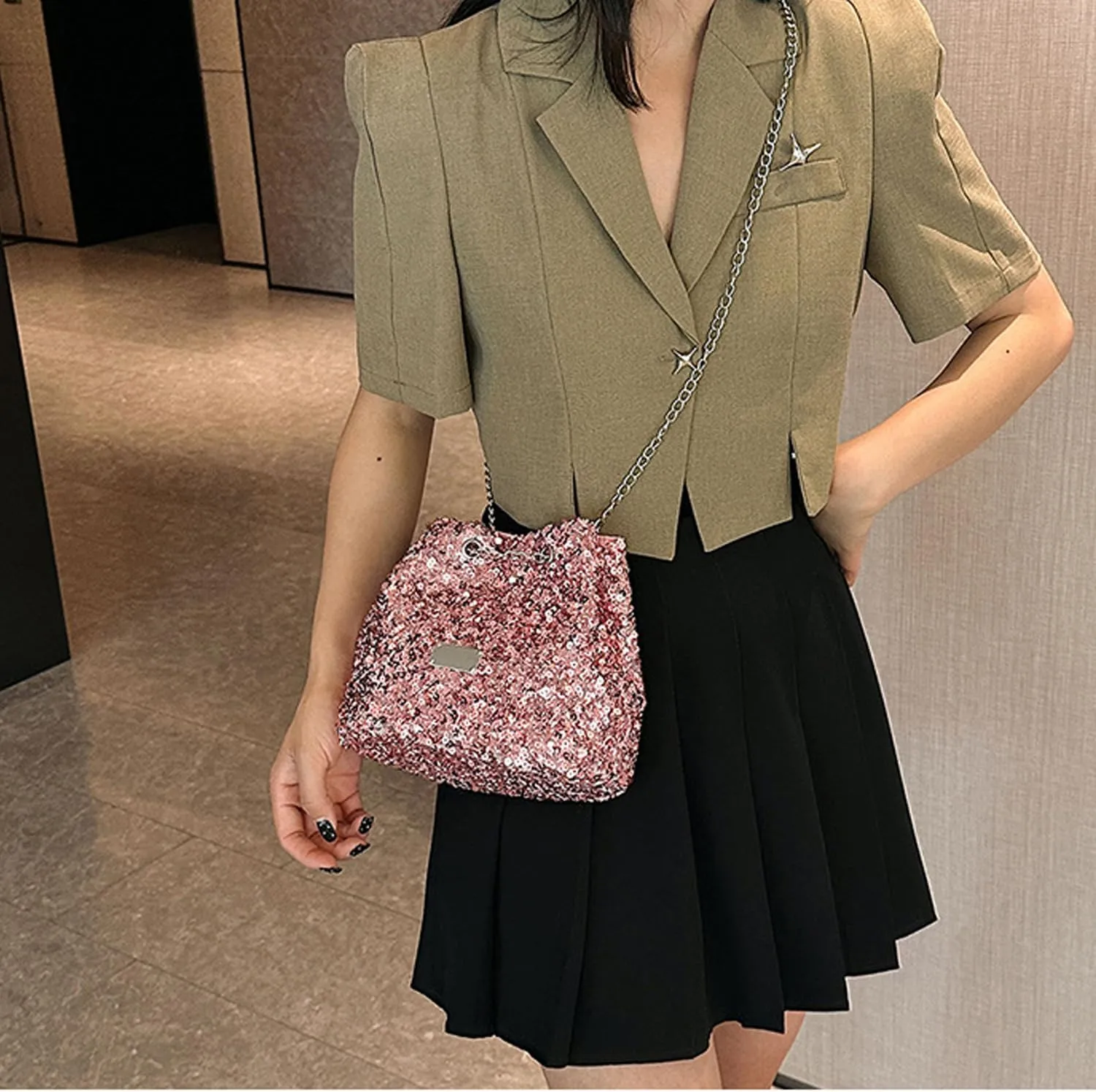 Bling Rhinestone Purse,Rhinestone Shoulder Bag Sparkly Purses Glitter Crossbody Bag, Evening Handbags For Women.