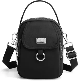 Blostirno Small Crossbody Purse Bag Shoulder Bags for Women Multi Pocket Messenger Bag Cell Phone Handbags Wallet Tiny Purse