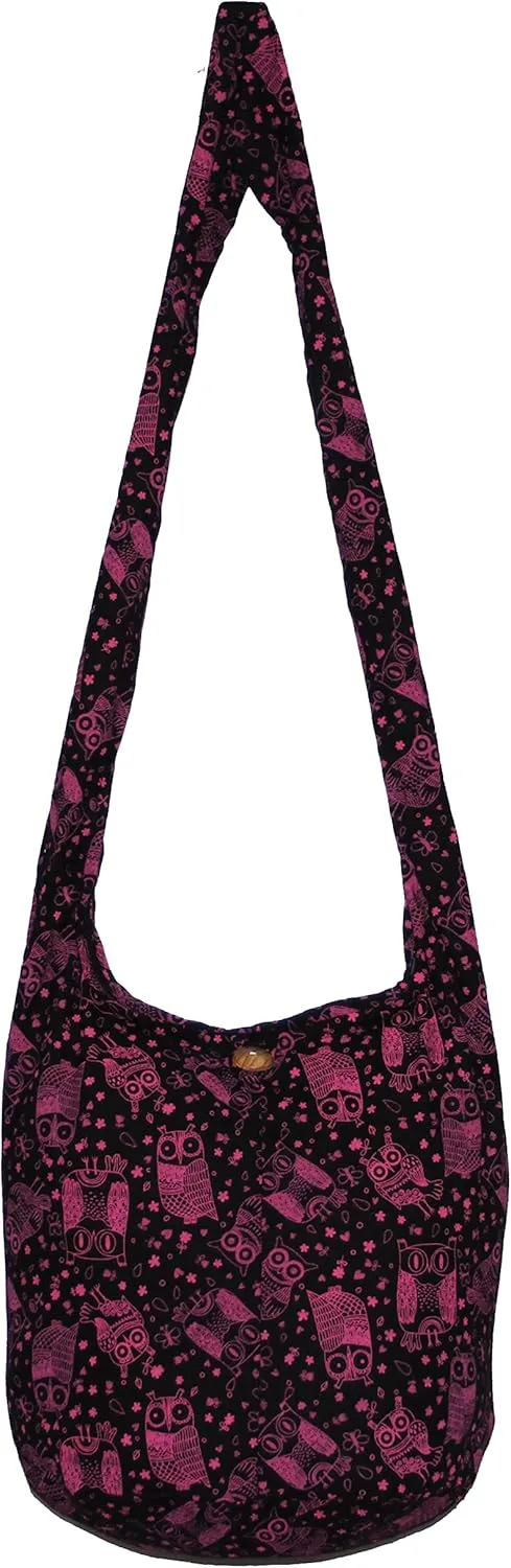 Bohemian Boho Hobo Hippie Shoulder Crossbody Bag Purse Tote Handbag 33"