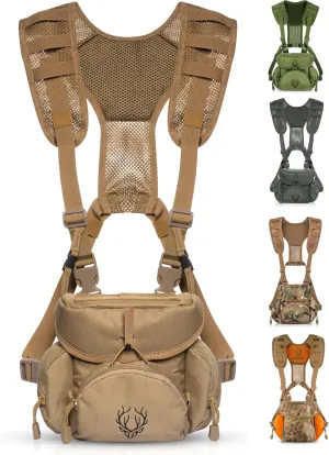 Boundless Performance Binocular Harness Chest Pack - Our Bino harness case is great for hunting, hiking, and shooting