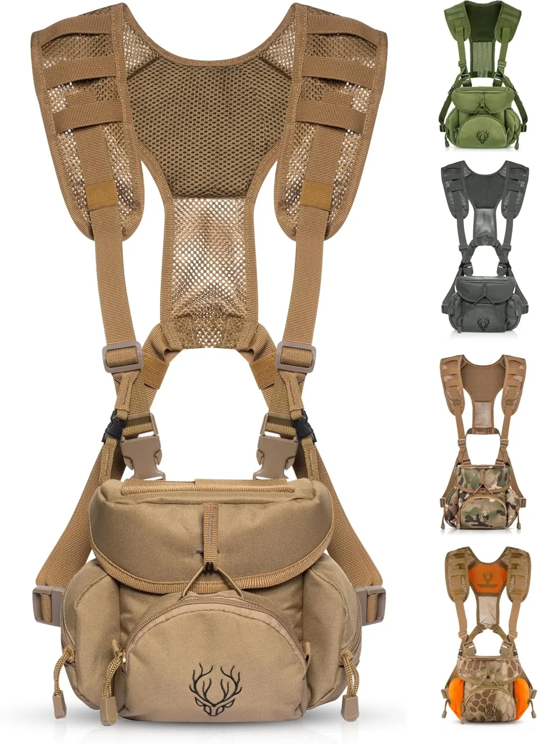 Boundless Performance Binocular Harness Chest Pack - Our Bino harness case is great for hunting, hiking, and shooting