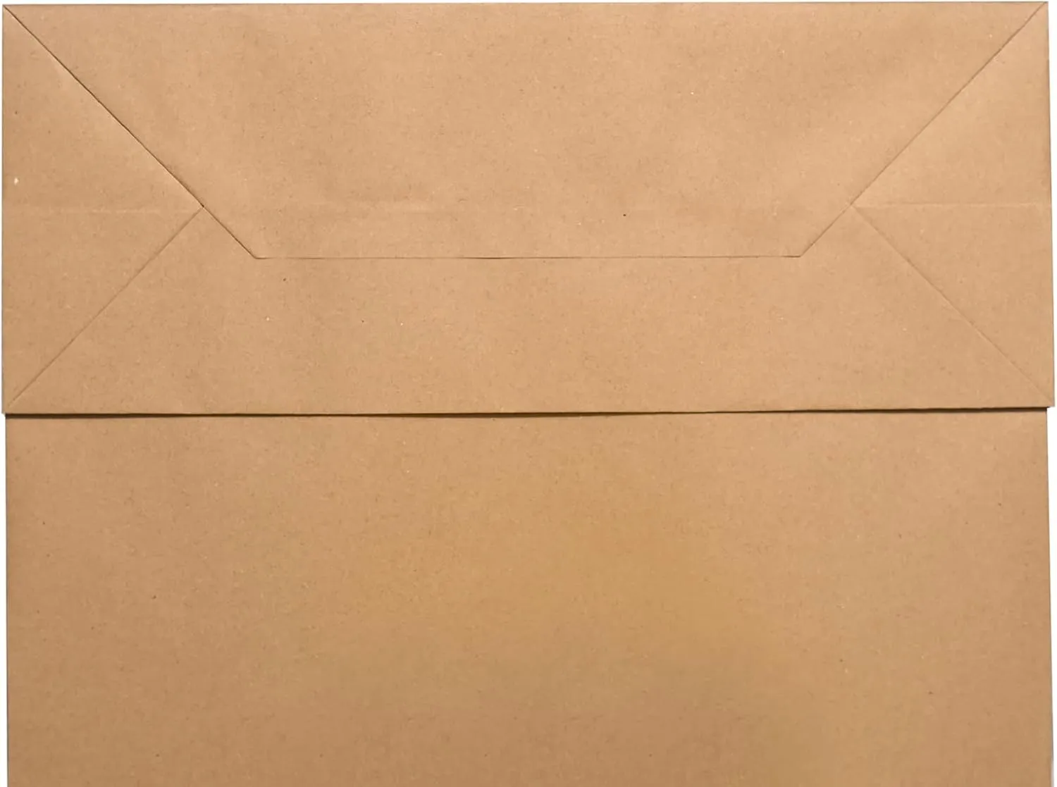 Brothersbox Large Brown Paper Bags with Handles 100PCS Kraft Gift Bags Bulk, 16 * 6 * 12 Inch for Birthday Party Grocery Retail Shopping Business