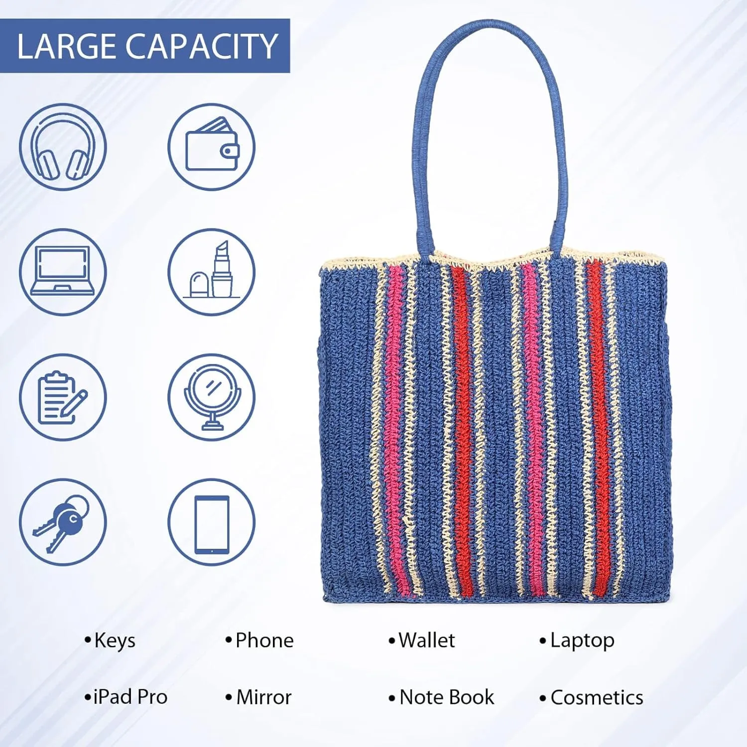 Canvas Tote Bag for Women | Printed Multipurpose Cotton Bags | Cute Hand Bag for Girls