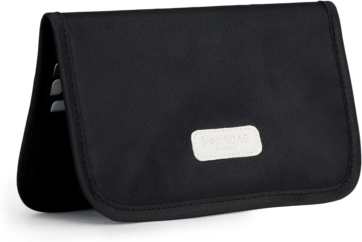 Card Holder Wallet for Men & Women，Slim Wallet with Zipper Pocket，Minimalist Wallet RFID with Nylon Fabric
