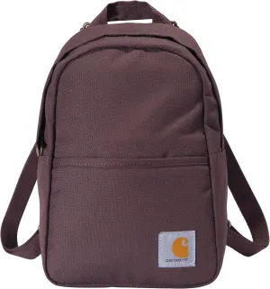 Carhartt Classic Mini Backpack, Durable, Water-Resistant Backpack with Adjustable Shoulder Straps, Wine