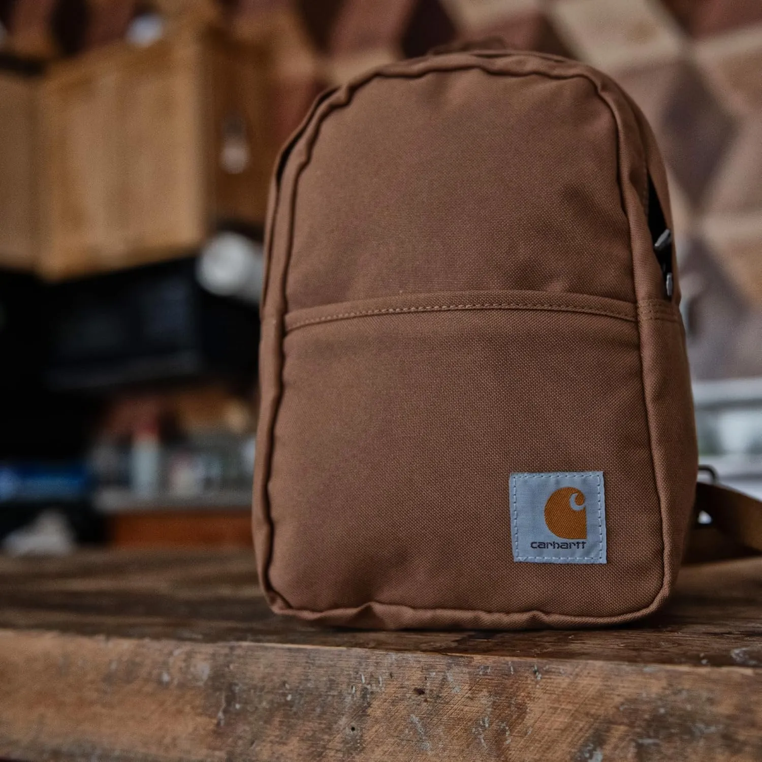 Carhartt Classic Mini, Durable, Water-Resistant Backpack with Adjustable Shoulder Straps, Black, One Size