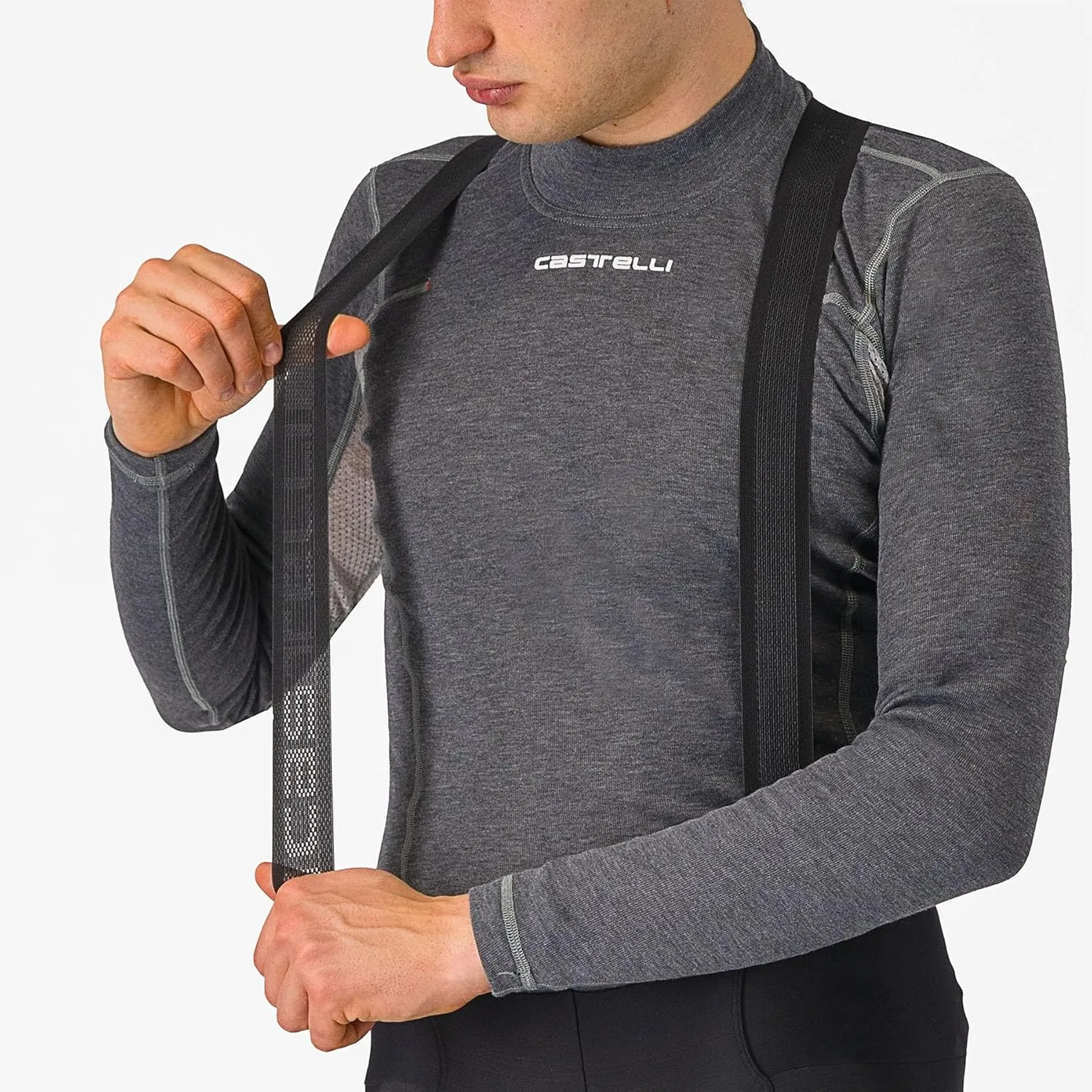 CASTELLI Men’s Espresso Bibtight, Road Cycling Breathable Bib with Pro Level Seat Pad/Chamois for Gravel Biking & Racing