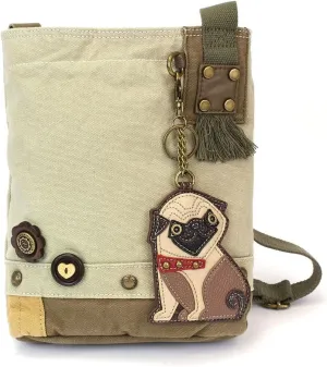 CHALA Crossbody Cell Phone Purse - Women PU Leather Multicolor Handbag with Adjustable Strap