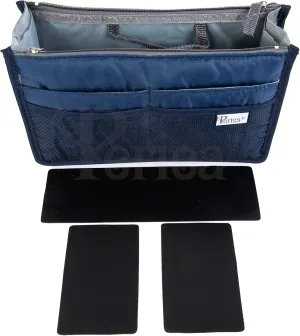 Chelsy Premium Rigid Purse or Organizer Insert (Medium, Royal Blue)