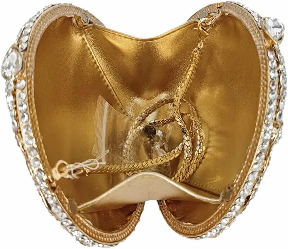 Chic Women Octopus Clutch Round Purse Mini Crystal Evening Bag Animal Diamonds Clutch for Prom Cocktail Party