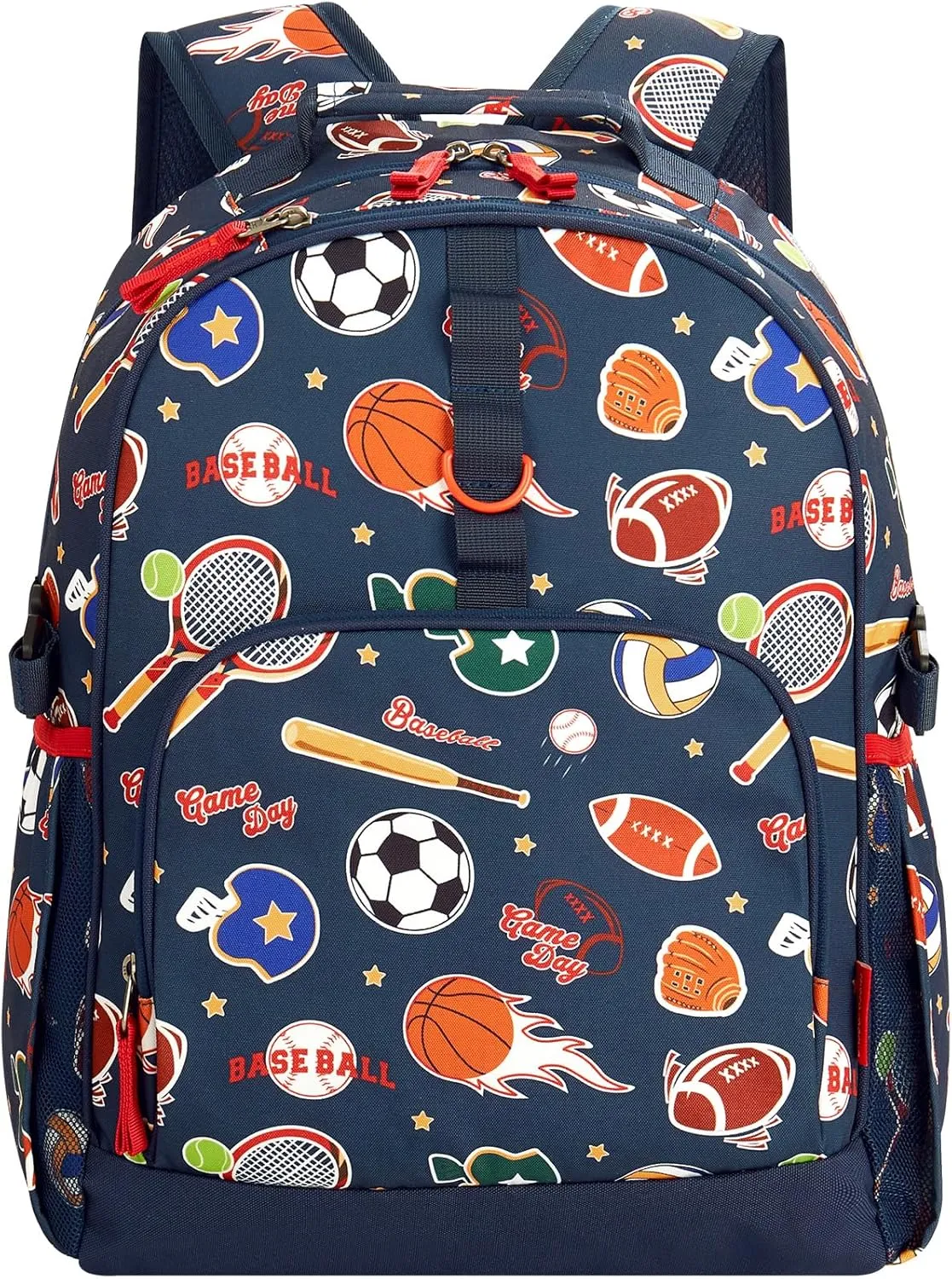 Choco Mocha Balls Backpack for Boys, Kindergarten Backpacks for Boys Backpack Ages 6-8, Boy Elementary School Bookbag 17 Inch, Blue