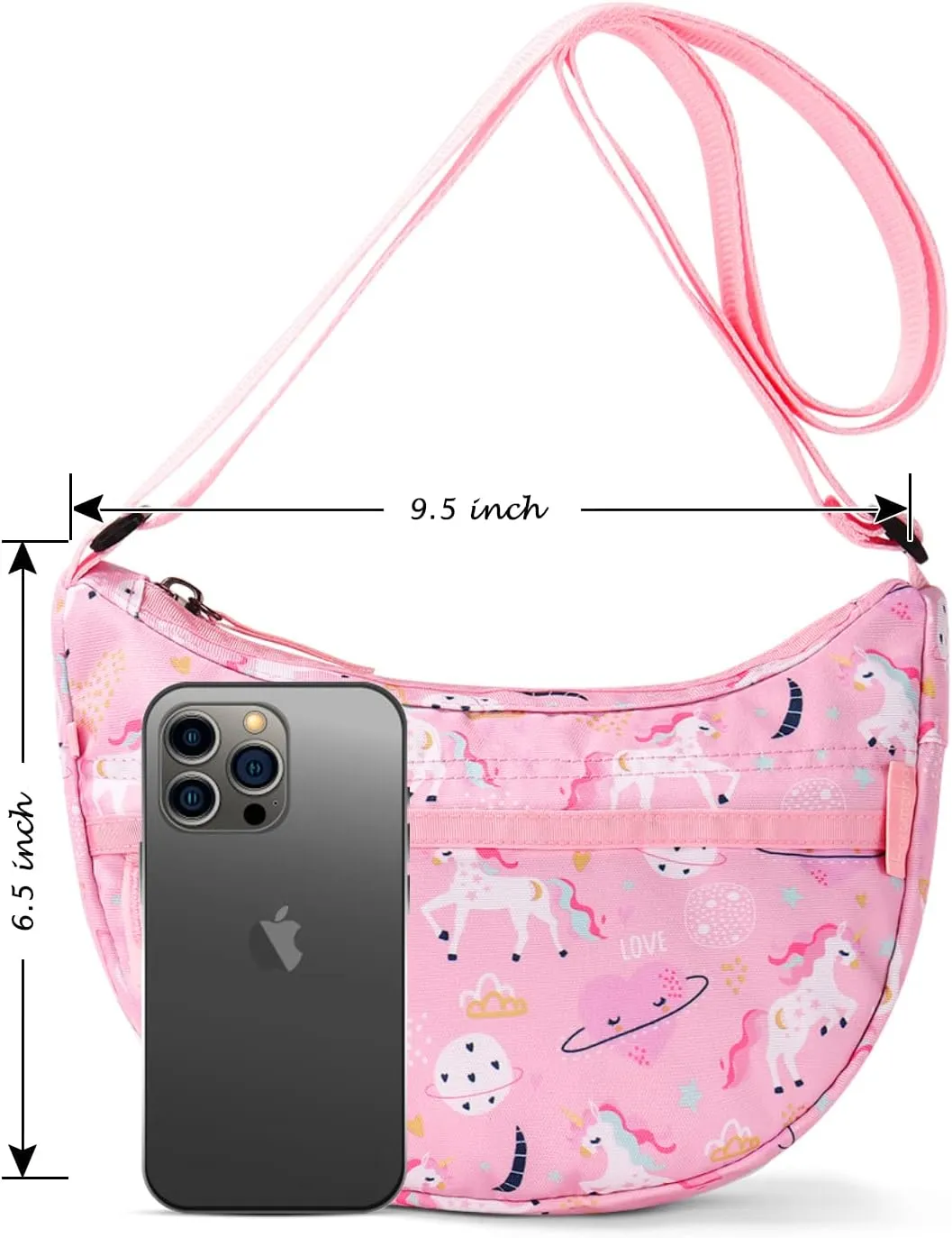 Choco Mocha Girls Crossbody Purse for Kids