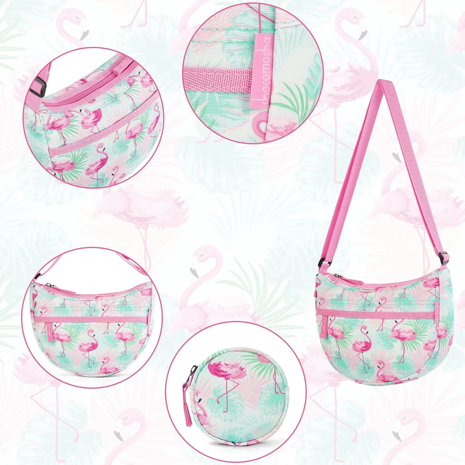 Choco Mocha Girls Crossbody Purse for Kids
