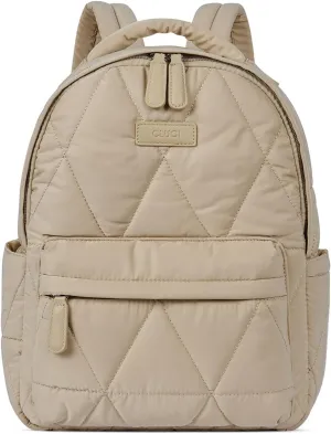 CLUCI Quilted Backpack for Women Mini Backpack Small Travel Backpack for Women Puffer Bag Lightweight Designer Bags