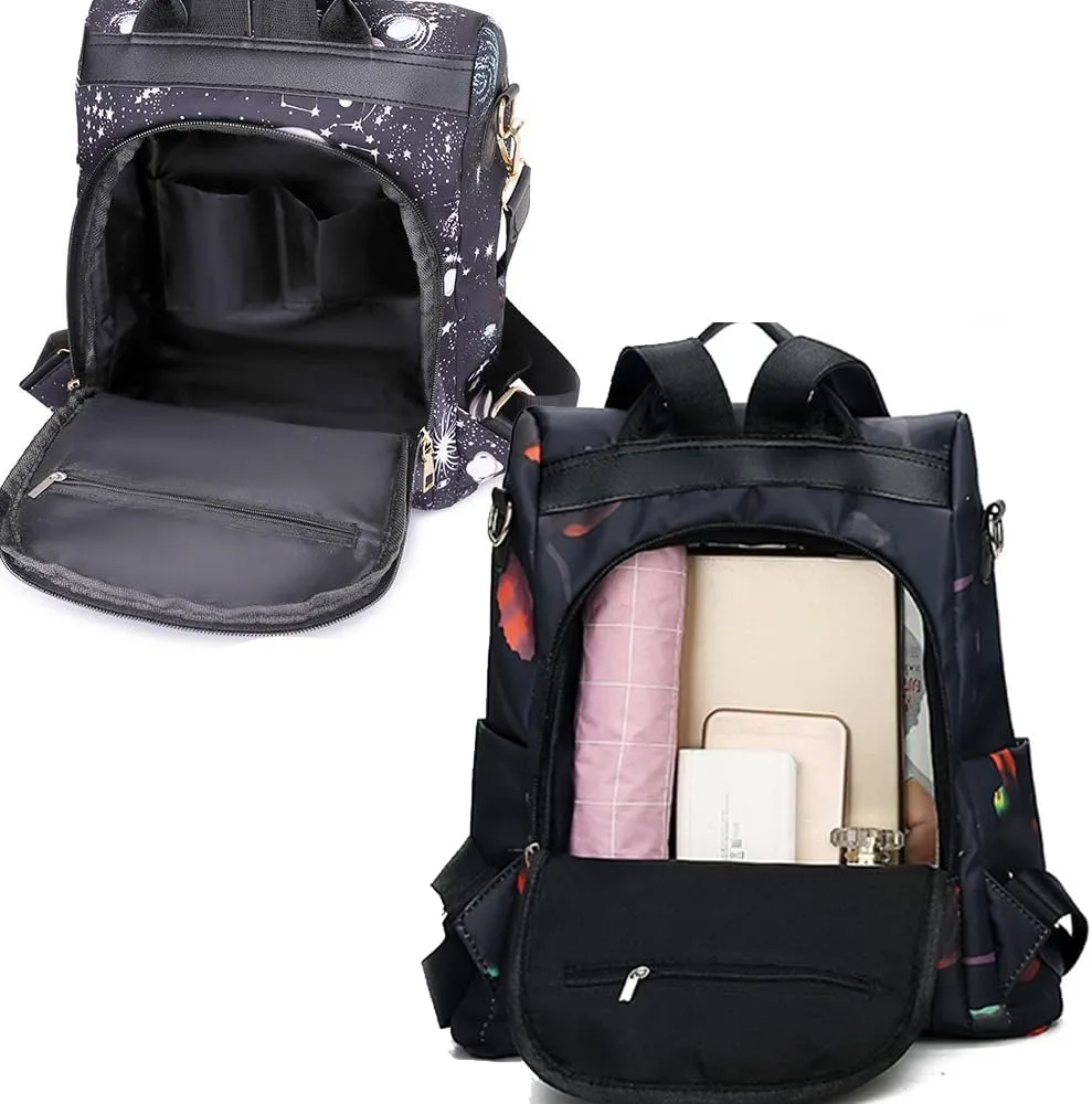 COFIHOME Backpack Purse for Women Mini Anti-theft bag Waterproof Nylon Backpack Stylish Large Capacity Travel Bag