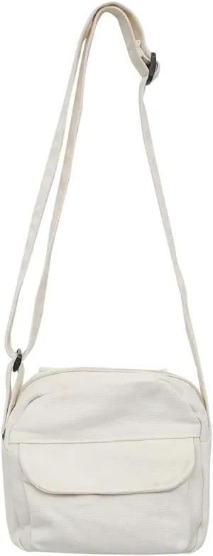 Collsants Small Crossbody Bag Cute Purse Mini Canvas Crossbody Purse Phone bag