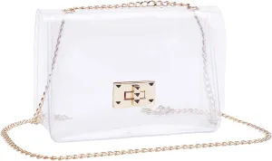 COROMAY Clear Purse for Women, Clear Bag for Stadium Events, Transparent Stadium Purse