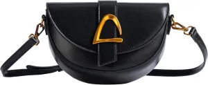 Coucoland Crossbody Bags for Women - Shoulder Bag Faux Leather Bag Saddle Clutch Purse Flap Handbags for Daily