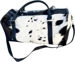 Cowhide Leather Duffel Bag for Gym & Sports – Spacious, Stylish, and Functional Overnight Luggage with Adjustable Strap, Multiple Pockets, and Comfortable Carrying